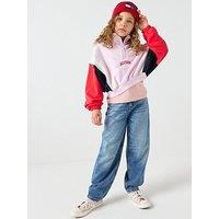 Tommy Hilfiger Girls Barrel Stars Jeans - Blue