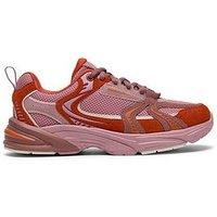 Clarks Youth Crafton Vibe Trainer - Pink