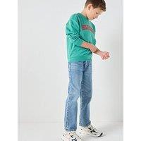 Tommy Hilfiger Boys Relaxed Mid Jeans - Blue