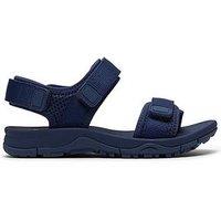 Clarks Junior Wharf Tide Sandal - Navy
