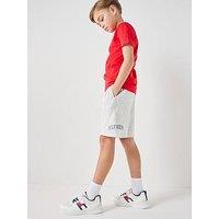 Tommy Hilfiger Boys Varsity Wide Sweatshort - Grey