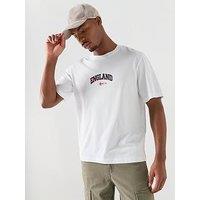 Jack & Jones England Football T-Shirt - White