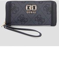 Guess Jeans Karnilla Logo Zip Around Purse