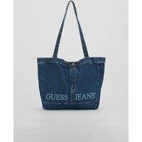Guess Denim Tote Bag