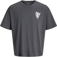 Jack & Jones Divine Graphic T-Shirt - Grey
