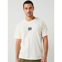 Jack & Jones Cherry Graphic T-Shirt - Off White