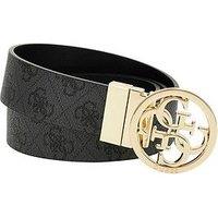 Guess Jeans Noelle 4G Logo Belt - Black