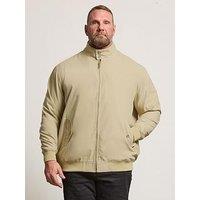 Badrhino Harrington Jacket - Brown