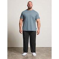 Badrhino T-Shirt And Trouser Lounge Set - Blue