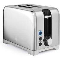 Swan Solace 2 Slice Toaster Stainless Steel