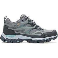 Regatta Womens Holcombe Iii Hiking Shoes - Grey