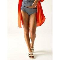 Regatta Womens Aceana Bikini Briefs - Navy Stripe