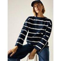 Regatta Womens Avira Long Sleeve T-Shirt - Navy