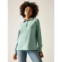 Regatta Womens Demmi 1/2 Zip Fleece - Green