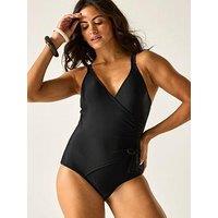Regatta Womens Baylenne Tummy Control Swimsuit - Black