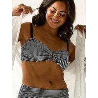 Regatta Womens Aceana Iii Adjustable Bikini Top - Navy Stripe