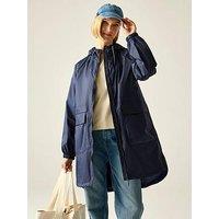 Regatta Womens Brindel Pack It Longline Jacket - Navy