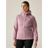 Regatta Womens Newhill Hooded Fleece Jacket - Pink
