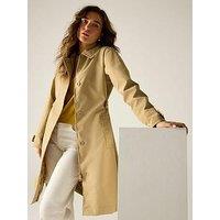 Regatta Womens Orla Keily Trench Coat - Oat Multi Flower Yellow