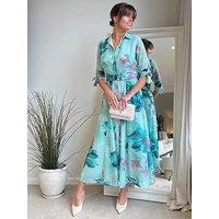 Style Cheat Daphne Chiffon Dress - Multi