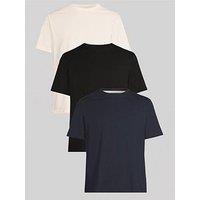 Guess Jeans Short Sleeve 3 Pack T-Shirt