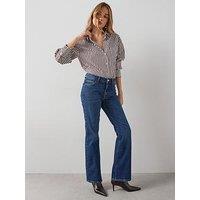 The Very Collection Low Rise Bootcut Jeans - Dark Wash