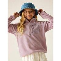 Regatta Girls Frankie 1/2 Zip Fleece - Pink