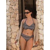 Fantasie Shell Bay Mid Rise Bikini Brief - Desert Blush