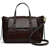 Radley The Chancery - Faux Croc Medium Flapover Grab