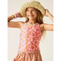 Regatta Girls Katrisse Swimsuit - Orange