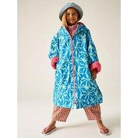 Regatta Girls Waterproof Robe - Blue