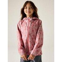 Regatta Girls Printed Lever Ii Jacket - Pink