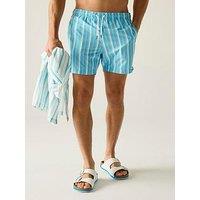 Regatta Mens Loras Swim Shorts - Blue