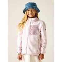Regatta Girls Frankie Full Zip Fleece - Pink