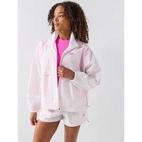 New Balance Womens Trackside Woven Jacket - Pink