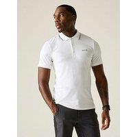 Regatta Mens Maverik Stretch Polo Shirt - White