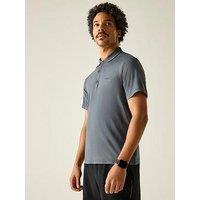 Regatta Mens Maverik Stretch Polo Shirt - Grey