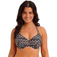 Fantasie Shell Bay Underwire Halter Bikini Top - Desert Blush