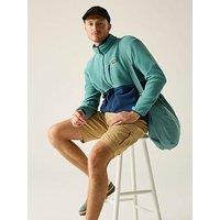Regatta Mens Frankie Colour Block Fleece Jacket - Green