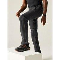 Regatta Mens Highton Ii Zip Off Trousers - Grey