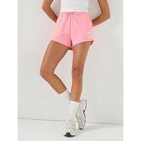 New Balance Womens Reimagined Fleece Short - Pink