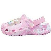 The Very Collection Unicorn Character Light Up Mule Sandal - Pink