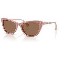 Ralph 0Ra5346U Cat Eye Sunglasses - Light Pink