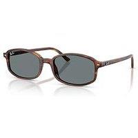 Ray-Ban Irregular Sunglasses- Brown Havana