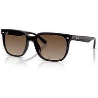 Ray-Ban Ray Ban 0Rb4466D Square Sunglasses - Brown