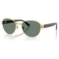 Ray-Ban Square Sunglasses- Polarized Grey Chromance