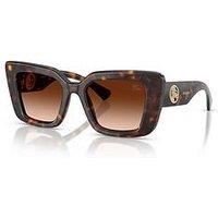 Burberry Cat Eye Sunglasses- Brown Havana