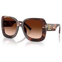 Dolce & Gabbana 0Dg4513 Square Sunglasses - Brown