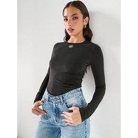 Diesel Long Sleeve T-Shirt - Black