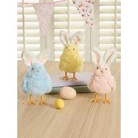 Heaven Sends Pink Yellow Blue Fluffy Chicks With Ears